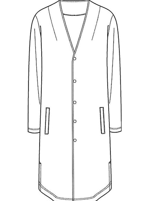 Ground Y�����饦��ɥ磻/30 HARD TWIST STRETCH JERSEY LONG CARDIGAN/BLACK