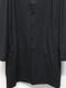Ground Y�����饦��ɥ磻/30 HARD TWIST STRETCH JERSEY LONG CARDIGAN/BLACK