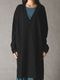 Ground Y�����饦��ɥ磻/30 HARD TWIST STRETCH JERSEY LONG CARDIGAN/BLACK