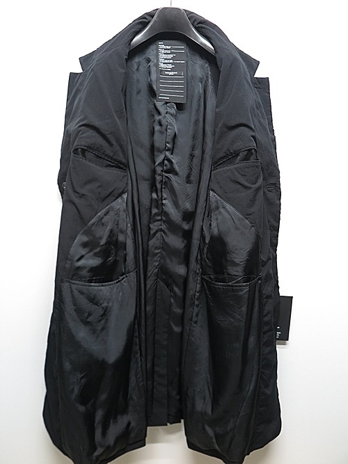 �㴰���nude:masahiko maruyama ���̡���:�ޥ��ҥ��ޥ���/OVERSIZED LONG JACKET w/PRINTED PATCHES/Black