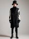 �㴰���nude:masahiko maruyama ���̡���:�ޥ��ҥ��ޥ���/OVERSIZED LONG JACKET w/PRINTED PATCHES/Black