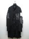 �㴰���nude:masahiko maruyama ���̡���:�ޥ��ҥ��ޥ���/OVERSIZED LONG JACKET w/PRINTED PATCHES/Black