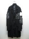 �㴰���nude:masahiko maruyama ���̡���:�ޥ��ҥ��ޥ���/OVERSIZED LONG JACKET w/PRINTED PATCHES/Black