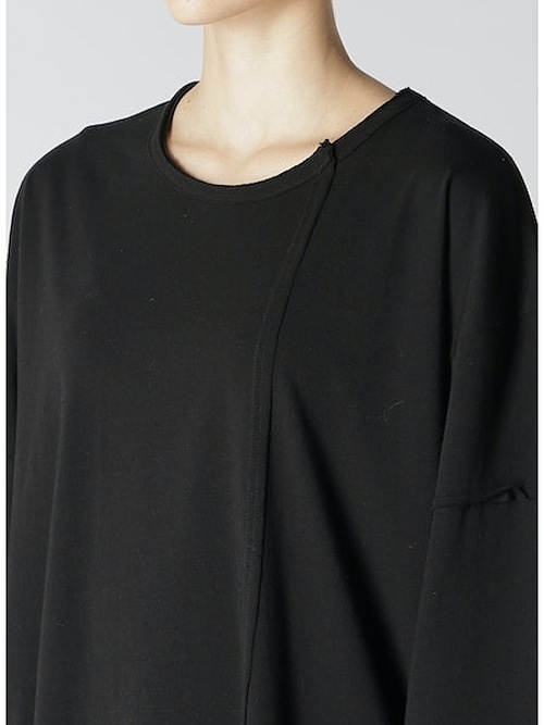 SALE40%OFF/Ground Y�����饦��ɥ磻/30/- FINE PLAIN STITCH SWITCHING TUCK T/OFF WHITE.