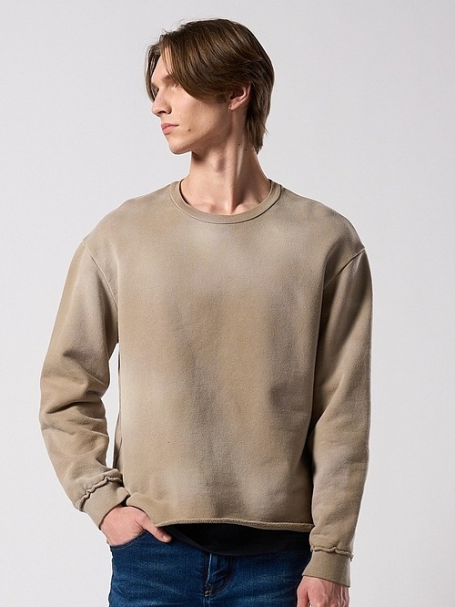 (ͽ���ʡ�9��10������ͽ��/wjk�����֥른��������/fade cut-off sweat shirt/fade beige