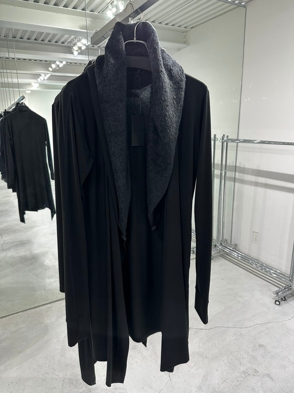 (ͽ���ʡ�10������11������ͽ��/kiryuyrik������奦����奦/Heat Tech BEATENJIKU Wrap Cardigan/Black