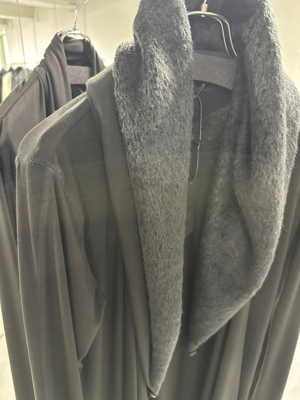 (ͽ���ʡ�10������11������ͽ��/kiryuyrik������奦����奦/Heat Tech BEATENJIKU Wrap Cardigan/Black