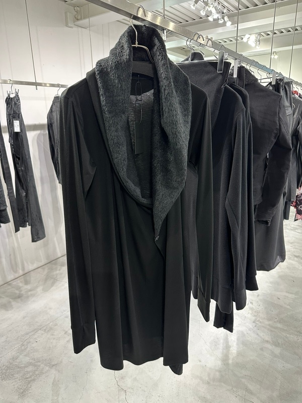 (ͽ���ʡ�10������11������ͽ��/kiryuyrik������奦����奦/Heat Tech BEATENJIKU Wrap Cardigan/Black