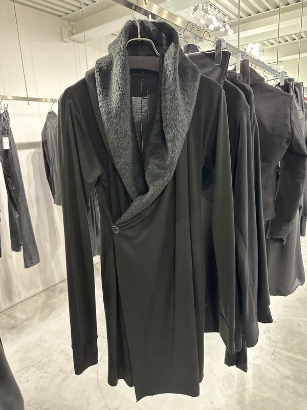 (ͽ���ʡ�10������11������ͽ��/kiryuyrik������奦����奦/Heat Tech BEATENJIKU Wrap Cardigan/Black