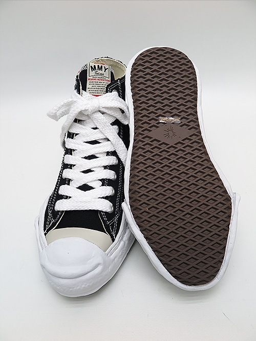 �㴰���Maison MIHARA YASUHIRO��"HANK" OG Sole Canvas High-top Sneaker/BLK