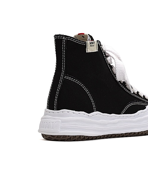 �㴰���Maison MIHARA YASUHIRO��"HANK" OG Sole Canvas High-top Sneaker/BLK