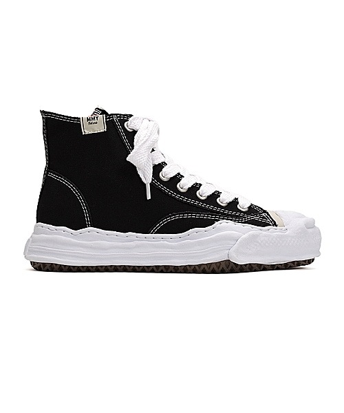 �㴰���Maison MIHARA YASUHIRO��"HANK" OG Sole Canvas High-top Sneaker/BLK