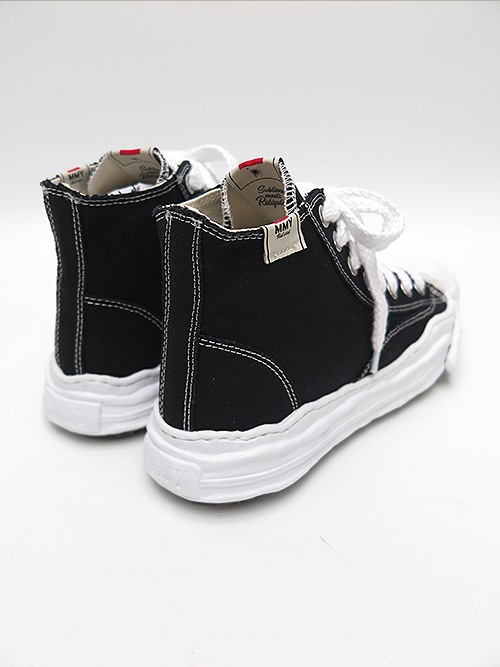 �㴰���Maison MIHARA YASUHIRO��"HANK" OG Sole Canvas High-top Sneaker/BLK