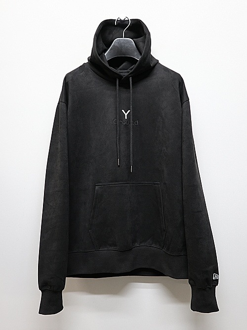 Ground Y�����饦��ɥ磻/FW24 NEWERA SUEDE GY LOGO/�֥�å�.