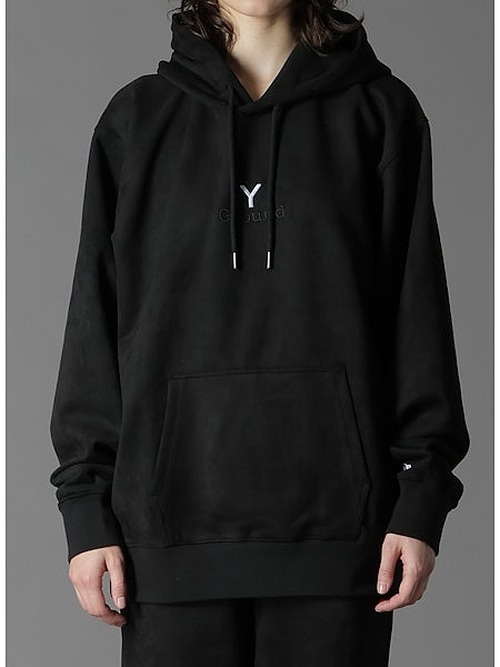 Ground Y�����饦��ɥ磻/FW24 NEWERA SUEDE GY LOGO/�֥�å�.