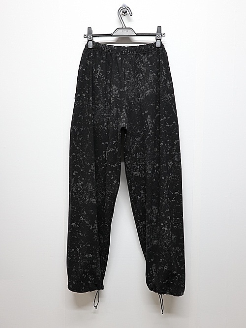 LAD MUSICIAN����å� �ߥ塼�������/40/T SMALL FLOWER STRAIGHT PANTS/BLACK