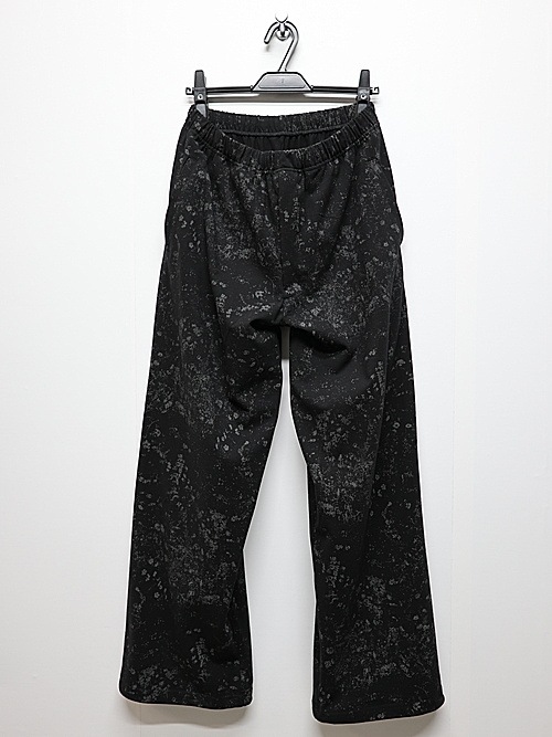 LAD MUSICIAN����å� �ߥ塼�������/40/T SMALL FLOWER STRAIGHT PANTS/BLACK
