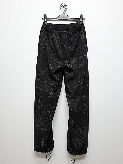 LAD MUSICIAN����å� �ߥ塼�������/40/T SMALL FLOWER STRAIGHT PANTS/BLACK