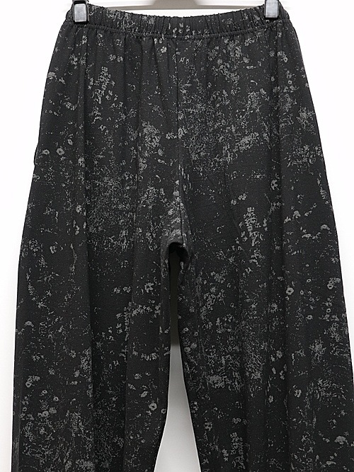 LAD MUSICIAN����å� �ߥ塼�������/40/T SMALL FLOWER STRAIGHT PANTS/BLACK