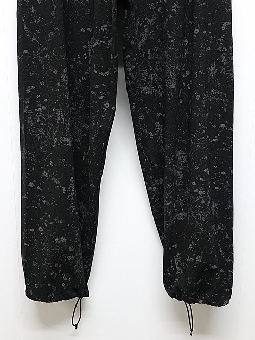 LAD MUSICIAN����å� �ߥ塼�������/40/T SMALL FLOWER STRAIGHT PANTS/BLACK