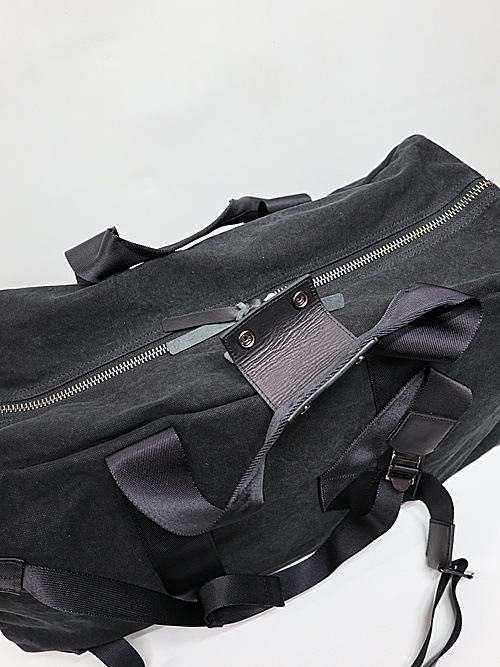 SALE30%OFF/Ground Y�����饦��ɥ磻/CANVAS DUFFLE BAG/BLACK.