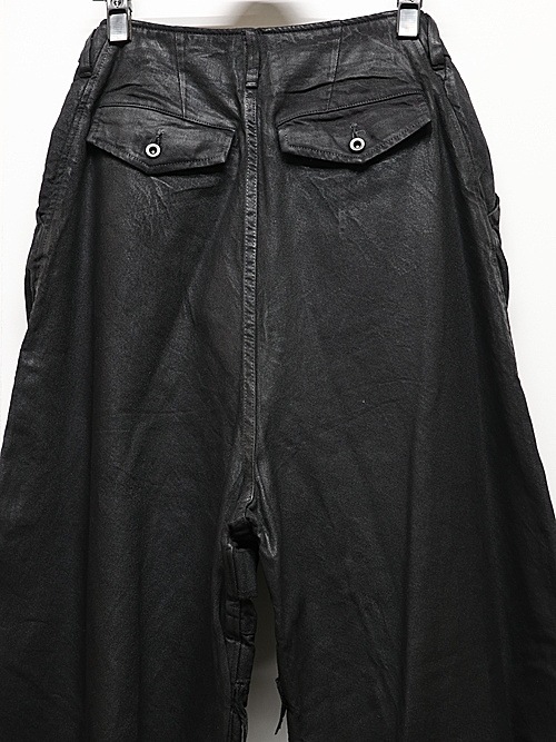 JULIUS����ꥦ��/10oz DENIM TROUSERS8/BLACK