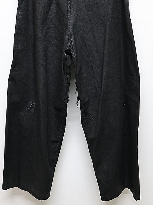 JULIUS����ꥦ��/10oz DENIM TROUSERS8/BLACK