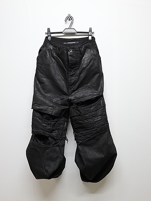 JULIUS����ꥦ��/10oz DENIM TROUSERS8/BLACK