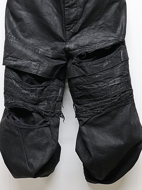 JULIUS����ꥦ��/10oz DENIM TROUSERS8/BLACK