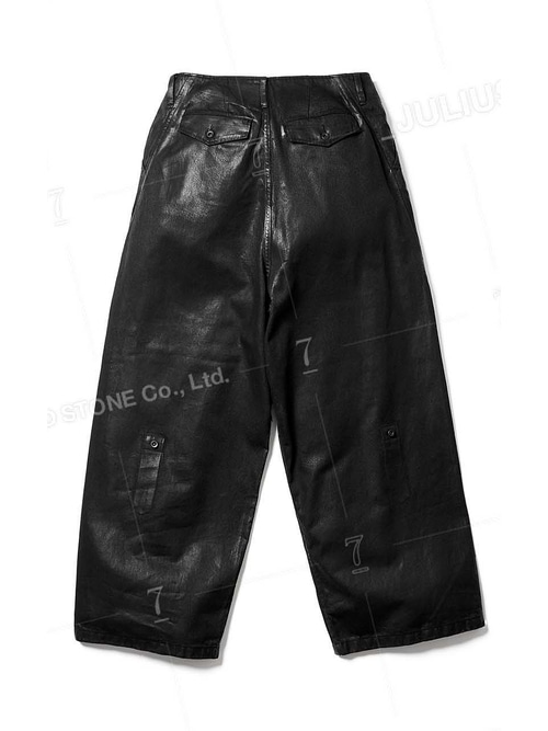 JULIUS����ꥦ��/10oz DENIM TROUSERS8/BLACK