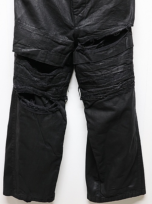JULIUS����ꥦ��/10oz DENIM TROUSERS8/BLACK