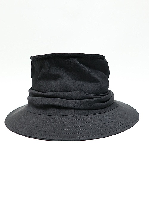 Yohji Yamamoto���襦����ޥ��/���葉��С��ɥ졼�ץϥå�/BLACK