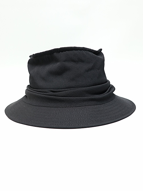 Yohji Yamamoto���襦����ޥ��/���葉��С��ɥ졼�ץϥå�/BLACK