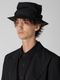 Yohji Yamamoto���襦����ޥ��/���葉��С��ɥ졼�ץϥå�/BLACK
