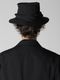 Yohji Yamamoto���襦����ޥ��/���葉��С��ɥ졼�ץϥå�/BLACK