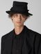 Yohji Yamamoto���襦����ޥ��/���葉��С��ɥ졼�ץϥå�/BLACK