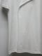 Ground Y�����饦��ɥ磻/30-/COTTON JERSEY LICKING SHOUR SLEEVED T/OFF WHITE