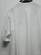 Ground Y�����饦��ɥ磻/30-/COTTON JERSEY LICKING SHOUR SLEEVED T/OFF WHITE