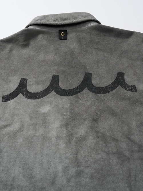 (ͽ���ʡ�5��6������ͽ��/wjk�����֥른��������/muta ����ܥ졼����� cut-off polo S/S(printed)/d.gray