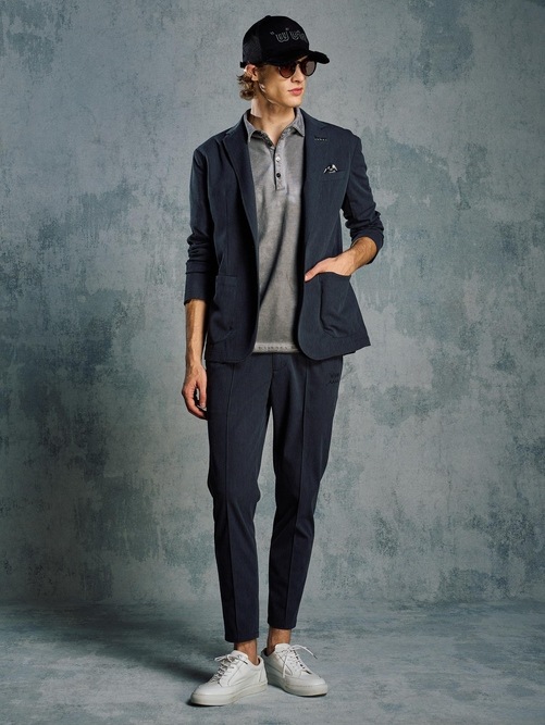 (ͽ���ʡ�5��6������ͽ��/wjk�����֥른��������/muta ����ܥ졼����� cut-off polo S/S(printed)/d.gray