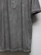 wjk�����֥른��������/muta ����ܥ졼����� cut-off polo S/S(printed)/d.gray