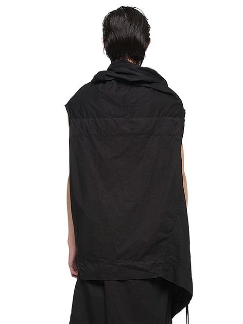 (ͽ����)8��9������ͽ��/JULIUS����ꥦ��/COTTON/NYLON TWILL SHIRT2/BLACK