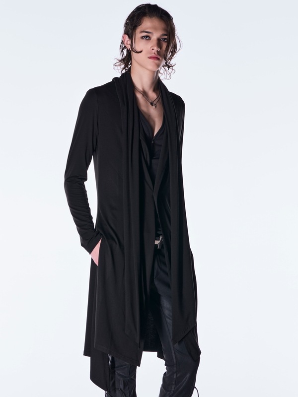 (ͽ���ʡ�10������11������ͽ��/kiryuyrik������奦����奦/Heat Tech BEATENJIKU Stoal Cardigan/Black