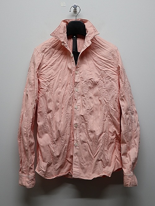 SALE40%OFF/wjk֥른/twist wrinkle shirt/l.pink.
