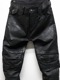 JULIUSꥦ/10.5oz STRETCH DENIM TROUSERS4/BLACK.