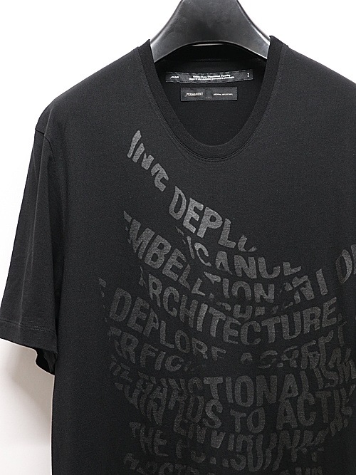 JULIUSꥦ/COTTON/MODAL JERSEY CUT & SEWN1/BLACK