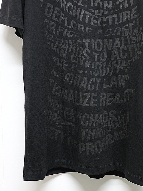 JULIUSꥦ/COTTON/MODAL JERSEY CUT & SEWN1/BLACK