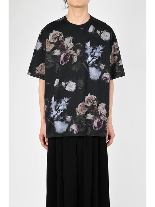 SALE40%OFF/LAD MUSICIAN����å� �ߥ塼�������/30/2 T-CLOTH ROSE+CAT BIG T/BASIC