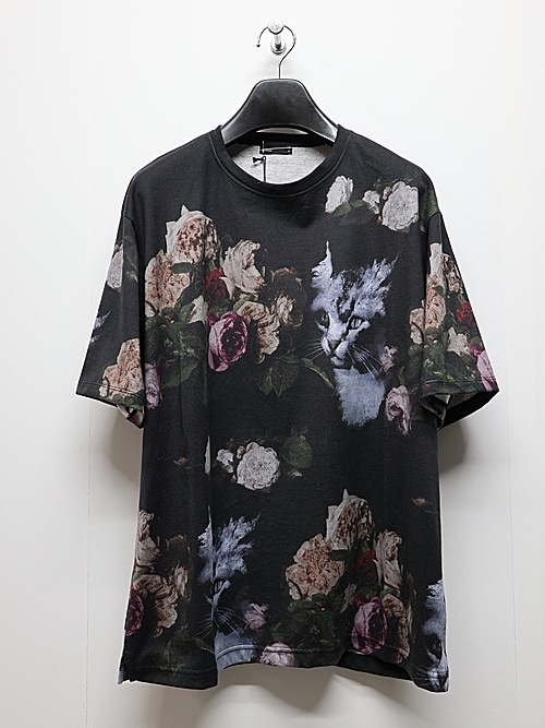 SALE40%OFF/LAD MUSICIAN����å� �ߥ塼�������/30/2 T-CLOTH ROSE+CAT BIG T/BASIC