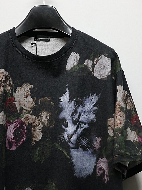 SALE40%OFF/LAD MUSICIAN����å� �ߥ塼�������/30/2 T-CLOTH ROSE+CAT BIG T/BASIC